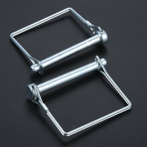 5/16" x 2-3/4" Trailer Hitch Pin 10 Pack, Heavy Duty Carbon Steel Hitch Locking Pins, Zinc Plated Rust-Resistant Coupler Pins for Utility Trailer, RV, Boat, Lawn Tractor, Farm Equipment in Saudi Arabia