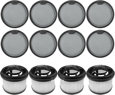 متوافق مع Dreame T10 ، T20 ، T20 Pro ، T30 ، T30 Neo ، R10 ، R10 Pro ، R20 ، للاشتعال Xiaomi G9 G10 Parts Filter Front HEPA (مجموعة أ) in Kuwait