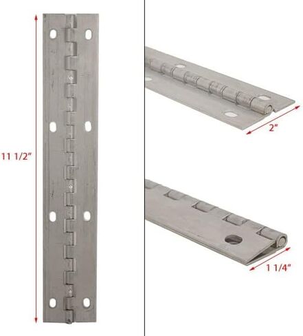 Boat Piano Hinge | Stainless Steel 11 1/2 x 2 Inch in Kuwait