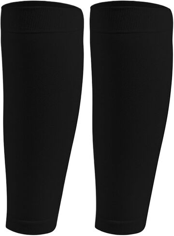 1pair/5 Pair Men's and Women's Calf Support Compression Sleeve, Running Leg Socks Outdoor Sports Marathon for Shin Splint Relief, Recovery, Running in Saudi Arabia
