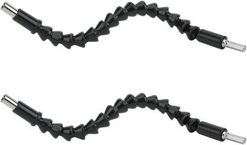 2Pcs Universal Flexible Shaft for Electric Drilling Bits Hose Connection Tools 300mm in Saudi Arabia