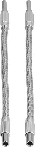 2pcs المعادن مرنة رمح السداسي سد hex bit extract extrent extrent extension connect 300mm in Saudi Arabia