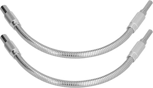 2pcs المعادن مرنة رمح السداسي سد hex bit extract extrent extrent extension connect 300mm in Saudi Arabia