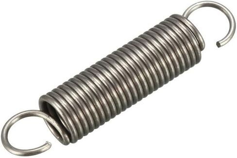 Nickel Wire，Nickel Element Stainless Steel Spring, Metal Springs 5pcs Extended Tension Spring WD 1.2mm / 0.047", OD 10mm / 0.39", Free Long 50mm / 1.97" Spring Steel Mini Dual Hook Tension Spring 5pcs in Kuwait