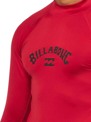 Billabong Men's Arch Performace Fit Long Sleeve Rashguard 50+ Uv Protection in Saudi Arabia