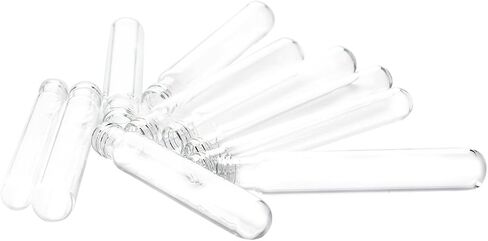 PYREX 16x150 mm Disposable Round Bottom Threaded Culture Tubes, Without Marking Spot or Caps 99449-16XX (Pack of 25) in Saudi Arabia