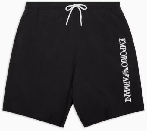 Emporio Armani Men's Classic Long 8" Bermuda Swim Trunk in Saudi Arabia