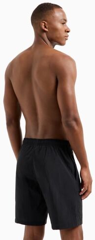 Emporio Armani Men's Classic Long 8" Bermuda Swim Trunk in Saudi Arabia
