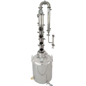 4 بوصة 4 صفيحة SS ترتاب لا يزال العمود تقطير الكحول للفودكا ، الجن ، الويسكي in Kuwait