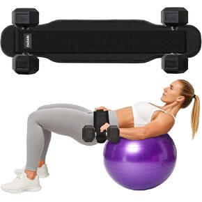 Heavy Duty Hip Thrust Belt with Comfortable Non-Slip Padding for Hip Protection – Effective Glute Builder & Booty Belt for Dumbbells, Kettlebells, Plates – Suited for Home, Gym, On-the-Go Workouts in Saudi Arabia