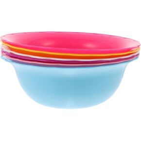 BESTYASH 6Pcs Face Washing Basin Versatile Plastic Wash Basins for Home Salon Spa Use for Cleansing Face Clothes Vegetables Random Colors in Kuwait