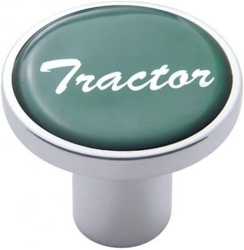 UNITED PACIFIC 23224 Air Brake Valve Control Knob, Tractor, Green Glossy Sticker in Kuwait