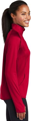 SPORT-TEK Women's Sport-Wick Stretch Quarter Zip Pullover in Saudi Arabia