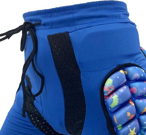 Kids Padded Shorts Hip Protection Pads, EVA Children Impact Shorts, Skating Protective Gear for Bike, Skateboard, Skiing in Kuwait