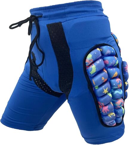 Kids Padded Shorts Hip Protection Pads, EVA Children Impact Shorts, Skating Protective Gear for Bike, Skateboard, Skiing in Kuwait