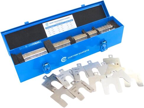 CGLTD STELAL STELL SLOTTED SHIM KIT ، SIZE A ، 2 "× 2" (حزمة 260) in Kuwait