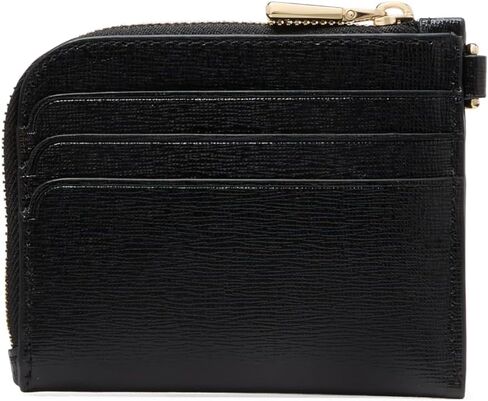 kate spade new york Devin Saffiano Leather Flower Zipper Puller Coin Card case Wristlet, Sailing Blue in Kuwait