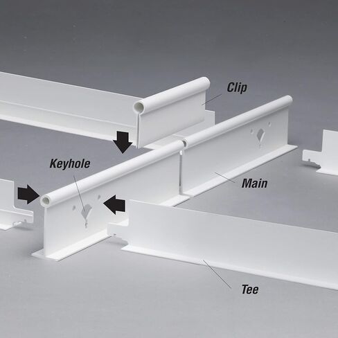 100 sq. ft. White Suspended Ceiling Kit in Saudi Arabia