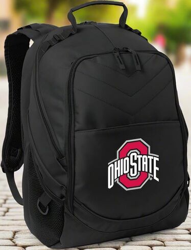 OSU Packpack الرسمية في ولاية أوهايو أكياس الكمبيوتر المحمول بجامعة ولاية أوهايو (أسود) in Kuwait
