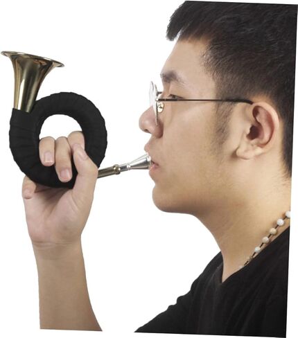 1 مساءً صك الرياح النحاسية البوق الفرنسي للمبتدئين تصميم متين للتجمعات العائلية والمهرجانات والصوت اللطيف in Kuwait