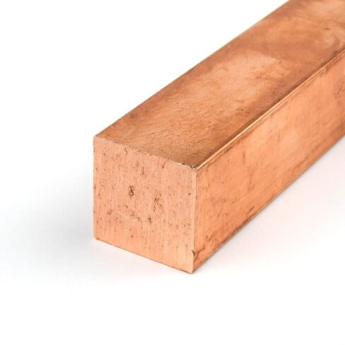 110 شريط مربع من النحاس ، الانتهاء من (Mill) غير مصقول ، H04 Member ، ASTM B187 ، 1/4 "سمك ، 1/4" عرض ، 36 "، الطول ، onlinemetals in Saudi Arabia
