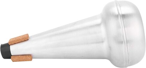 Trombone Mute, Aluminum Alloy Straight Mute for Trombone, Practice Silencer for Brass Instrument, Lightweight Durable Metal Accessories for Music Performance and Rehearsal in Saudi Arabia
