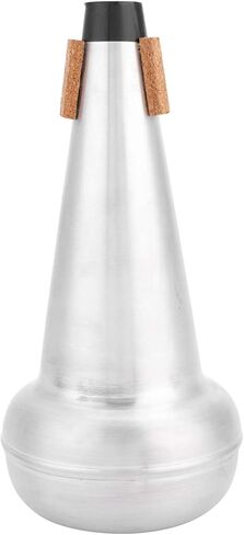 Trombone Mute, Aluminum Alloy Straight Mute for Trombone, Practice Silencer for Brass Instrument, Lightweight Durable Metal Accessories for Music Performance and Rehearsal in Saudi Arabia