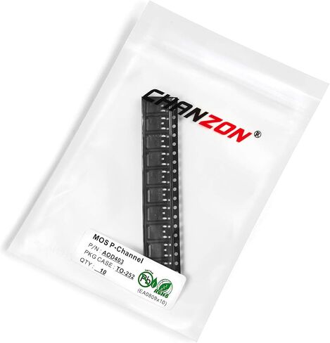 Chanzon AOD403 TO-252 PMOS MOS P-Channel Power MOSFET Transistor SMD (Pack of 10pcs) in Saudi Arabia