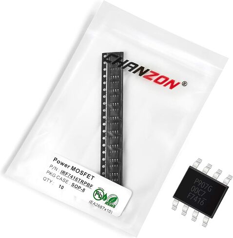 Chanzon AOD403 TO-252 PMOS MOS P-Channel Power MOSFET Transistor SMD (Pack of 10pcs) in Saudi Arabia