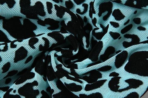 Molilove Womens Cheetah Print Romper Mesh Sexy Sexy Bodycon Shorts Leopard Romper Hollow Out Y2K One Piece Outfits in Kuwait