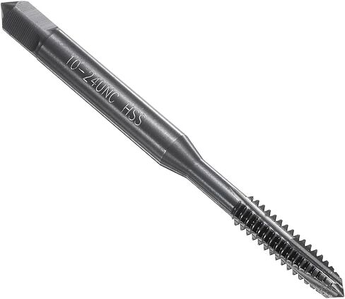 uxcell Spiral Point Thread Tap 10-24 UNC 2B, Nitride Coated Machine Screw Tap Tapping Bit Threading Repair Tool, M2 High-Speed Steel (HSS) in Kuwait