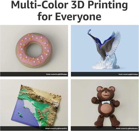 Bambu Lab AMS lite-Automatic Material System, Multi-Color/Multi-Material Capability, Auto Filament Backup&Worry-Free Printing, RFID Filament Sync, Compatible with Bambu Lab A1 Series 3D Printer in Kuwait