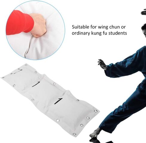 plplaaoo Wall Punching Bag, Wing Chun Wall Target, Wall Canvas Punch Empty Sand Bag with Zipper, Wall Training Boxing Punch for Boxing Muay Thai Sanda, Wall Punching Bag Wing Chun Wall Target Boxi in Kuwait