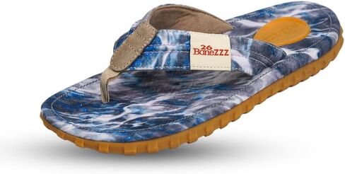 Bonezzz Chillzzz Flip Flops for Men – Memory Foam Sandals with Heel Pad Grip in Kuwait