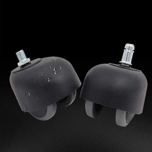 عجلات العجلات ، عجلات الأثاث ، عجلات 5 مجموعة من المكتب كرسي Caster 2 "PP عجلات الأثاث البلاستيكية ، Castor مكتب كمبيوتر بديل ، كتم ، للأرضيات الصلبة والسجاد ، عجلة مزدوجة ، سعة 550 رطل in Kuwait