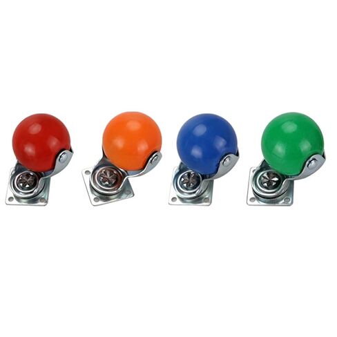 عجلات العجلات ، عجلات الأثاث ، عجلات 2 "50 مم عجلات كرة دوارة ، عجلات ، عجلات الأثاث من نايلون ، قوس مجلفن ، صامت ، محمل 90 كجم ، للأريكة ، كرسي ، طاولة قهوة ، خزائن ملفات (أخضر ، 4 مساءً) in Kuwait