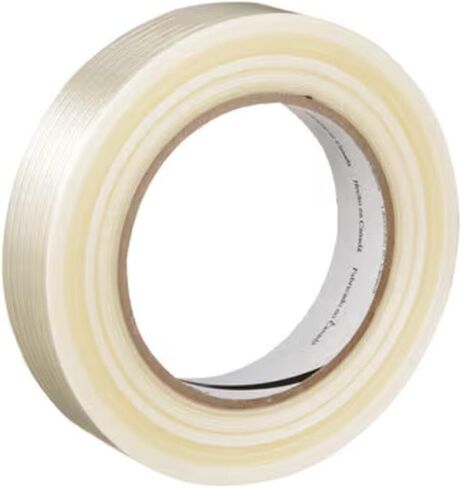 3M Tartan Filament Tape 8934, Clear Fiberglass-Reinforced Strapping Tape, 1 inch x 60 yd Roll in Saudi Arabia