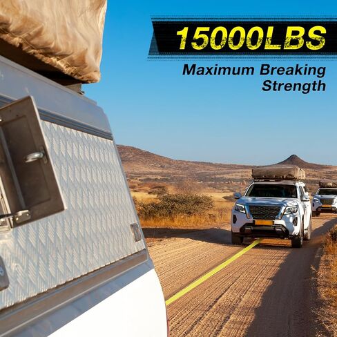 2" X 20ft Boat Winch Strap with Hook, 10000 lbs Boat Trailer Winch Strap, Boat Tow Strap for Towing Boat, ATV, Trailer, Wave Runner, Jet Ski in Saudi Arabia