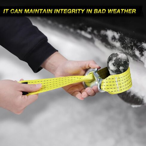 2" X 20ft Boat Winch Strap with Hook, 10000 lbs Boat Trailer Winch Strap, Boat Tow Strap for Towing Boat, ATV, Trailer, Wave Runner, Jet Ski in Saudi Arabia