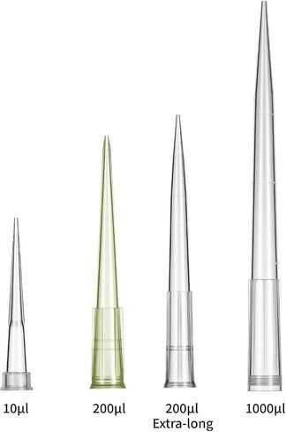 Biologix Lab Pipette Tips 10ul swill pack tips low attreence tips inips بدون مرشحات معقمة ، قابلة للتطبيق ، حالة 9600 ، مصنوعة في 100000 غرفة نظيفة in Saudi Arabia