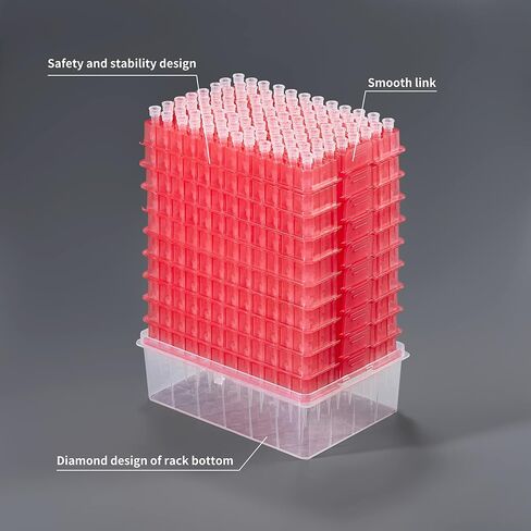 Biologix Lab Pipette Tips 10ul swill pack tips low attreence tips inips بدون مرشحات معقمة ، قابلة للتطبيق ، حالة 9600 ، مصنوعة في 100000 غرفة نظيفة in Saudi Arabia