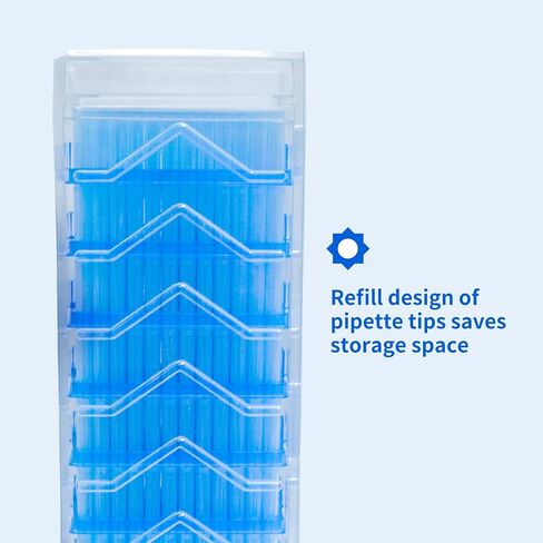Biologix Lab Pipette Tips 10ul swill pack tips low attreence tips inips بدون مرشحات معقمة ، قابلة للتطبيق ، حالة 9600 ، مصنوعة في 100000 غرفة نظيفة in Saudi Arabia