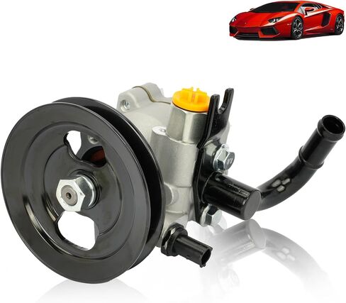 مضخة توجيه الطاقة مع بكرة لجيب ليبرتي 2002-2006 V6 3.7L ، L4 2.4L/2.8L OE استبدال # 21-394、491101CB0B 、 491101EA0A in Kuwait