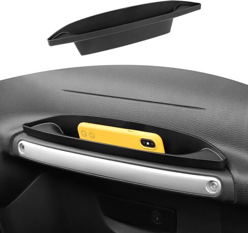 RT-TCZ for Wrangler JK Grab Tray Passenger Handle Storage Box Insert Organizer for Jeep Wrangler JK JKU 2011-2017 Black in Saudi Arabia