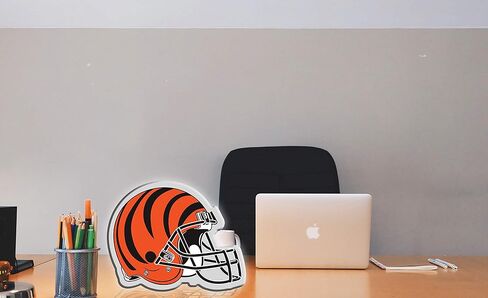 أدى شعار فريق NFL Company NFL NEON إلى علامة ضوء النيون | ديكور مصباح الفريق الرياضي | لمكتب مكتب ، بار كهف الرجل ، أو ضوء الليل غرفة النوم in Kuwait