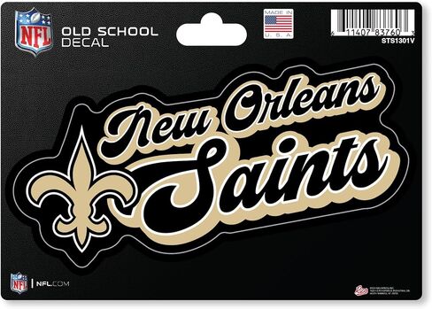 Rico Industries NFL Vintage Or Sketch Look 4" X 6" Decal in Kuwait