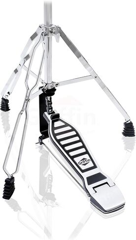 GRIFFIN Drum Hardware Kit (Percussion TiltPro X Edition) 3 Pack – Hi-Hat Pedal, Drum Throne & Cymbal Stand – Chrome Drum Gear for Mounting Crash, Ride & Splash Cymbals in Saudi Arabia