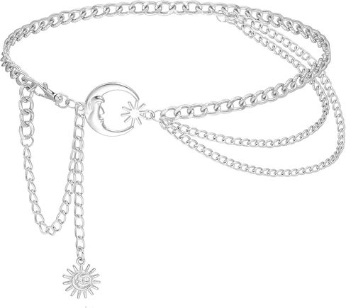 Waist Chain Gold Body Chain Layered Belt Wasit Chain for Women in Saudi Arabia