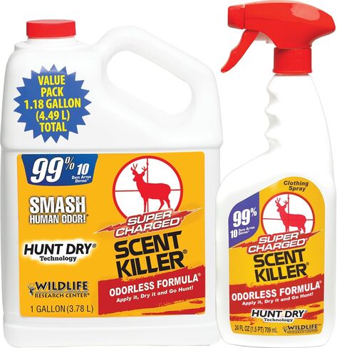Wildlife Research Scent Killer Super Charged 1 Gallon, Yellow in Saudi Arabia