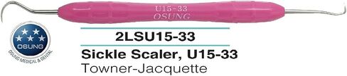 Scaler منجل الأسنان مع مقبض SoftGrip مريح U15-33 in Saudi Arabia